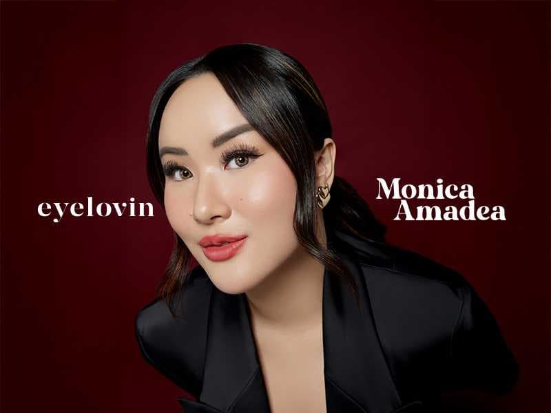 MONICA AMADEA X EYELOVIN: Softlens Terbaru yang Bikin Thai Makeup Look Kamu Makin Auto Glow Up!