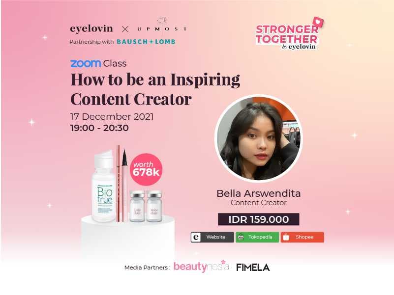 How to be an Inspiring Content Creator with Eyelovin