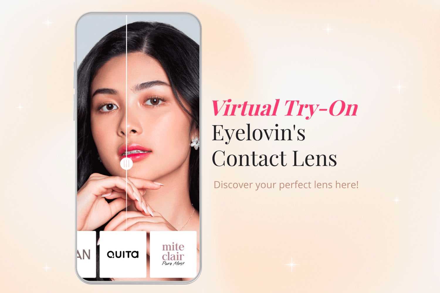 Cara Mencoba Softlens Secara Virtual di Website Eyelovin