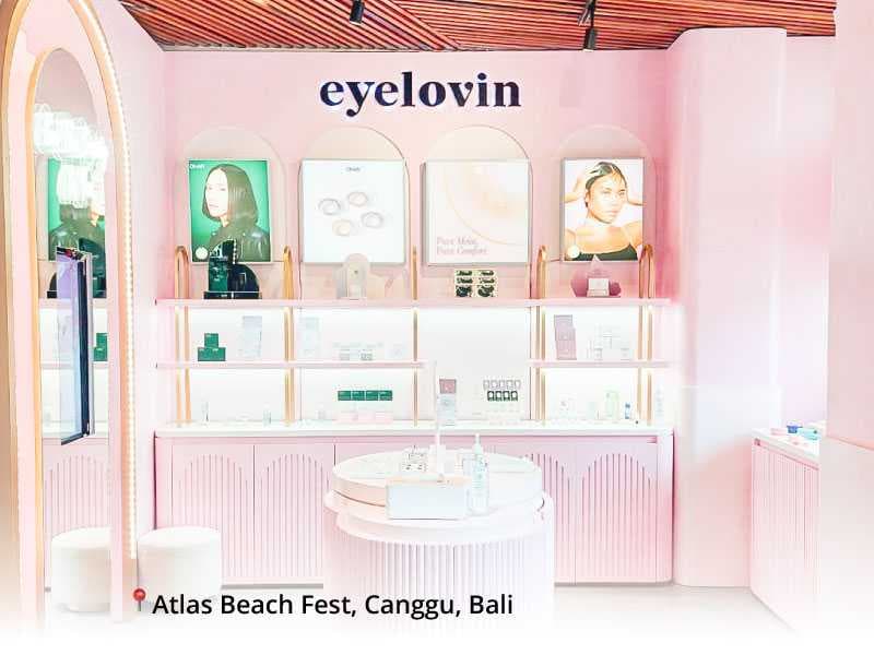 Eyelovin Resmi Buka "Offline Store" Pertama di Atlas Beach Fest Bali